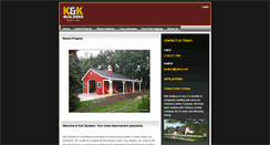 Desktop Screenshot of kk-builders.com