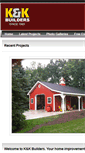 Mobile Screenshot of kk-builders.com